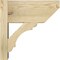 Ekena Millwork Olympic Slat Rough Sawn Outlooker, Douglas Fir, 8"W x 16"D x 16"H OUT08X16X16OLY06RDF - alternate 2